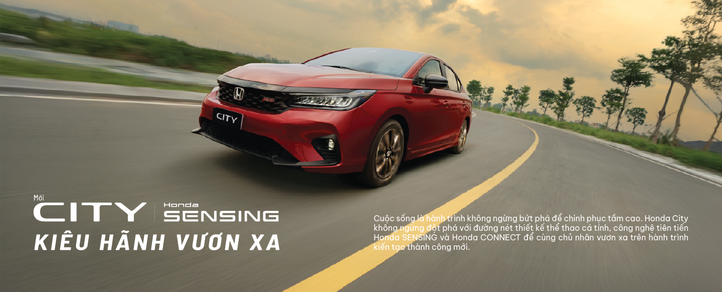 Honda City 2024: Chiếc sedan đô thị đáng sở hữu