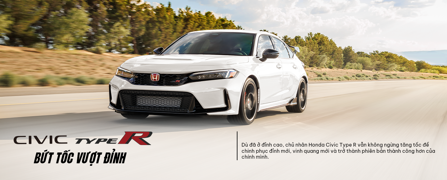 Honda Civic Type R 2024: Mẫu xe thể thao đỉnh cao